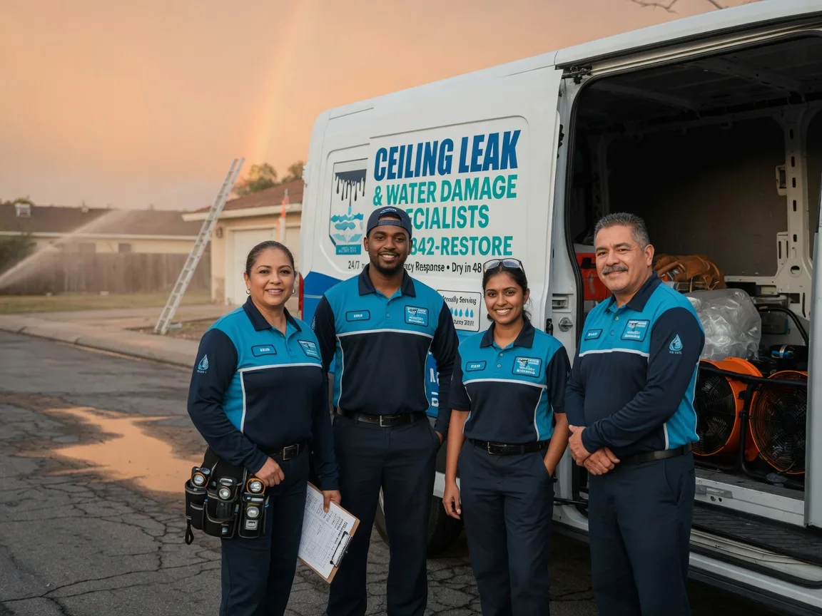 Ceiling Leak Cleanup company in Rixford, PA